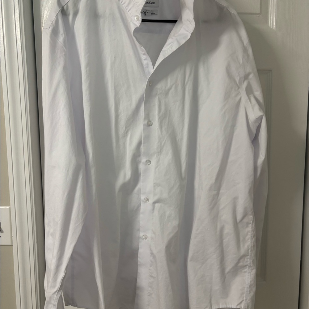 Calvin Klein Men's White Shirt